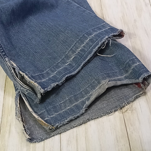 QuikSilver Regular Fit Straight Leg Blue Jeans Size 30x32 - Picture 4 of 16